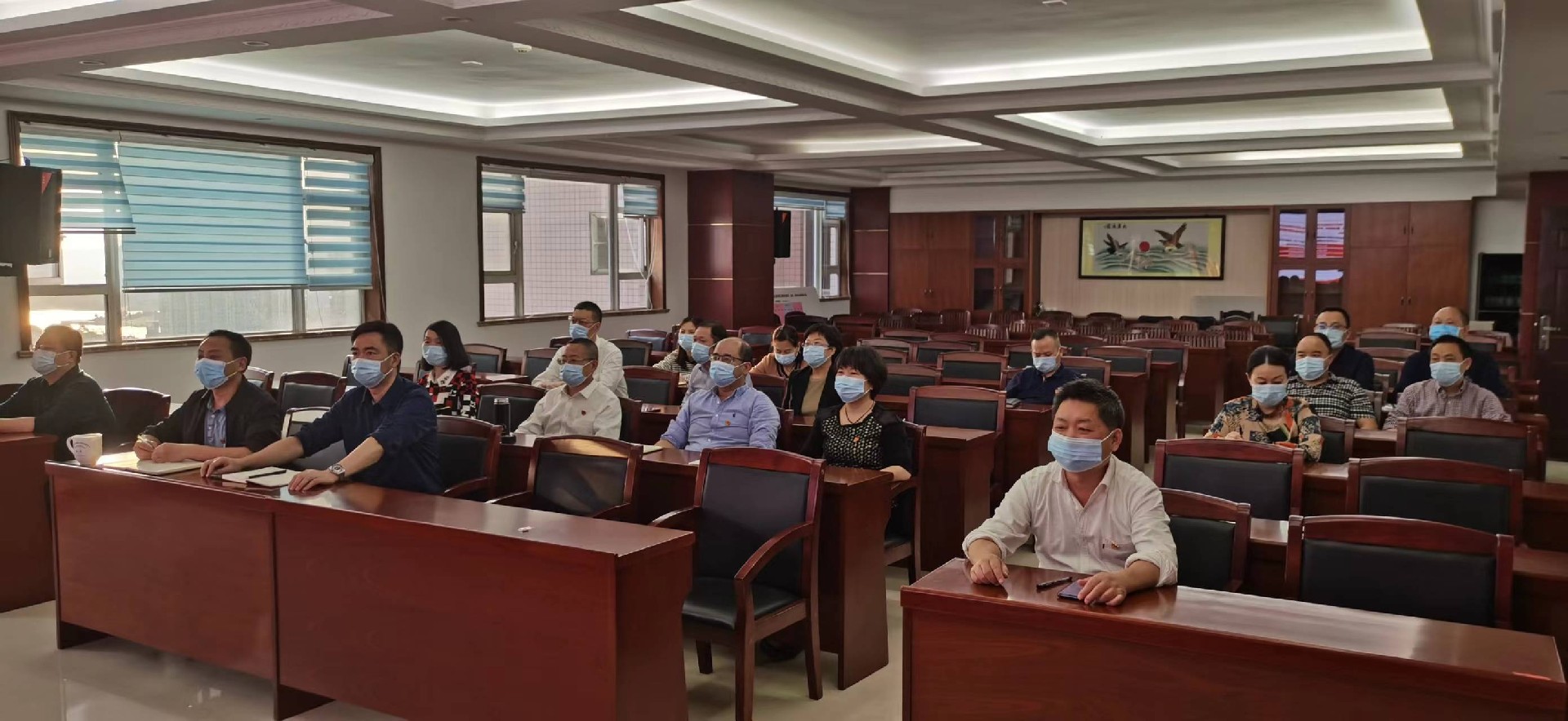 俄罗斯专享会294官网建设集团组织收看省地质院学习贯彻党的二十大精神省委宣讲团报告会