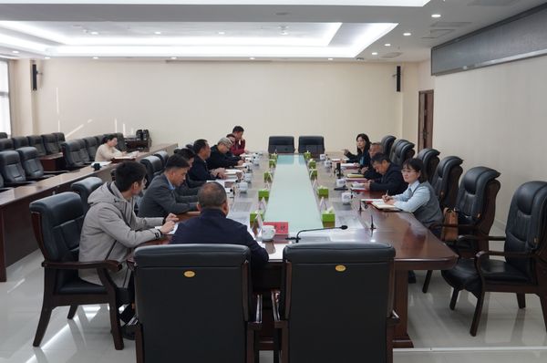 河南省人民政府研究室来院调研座谈